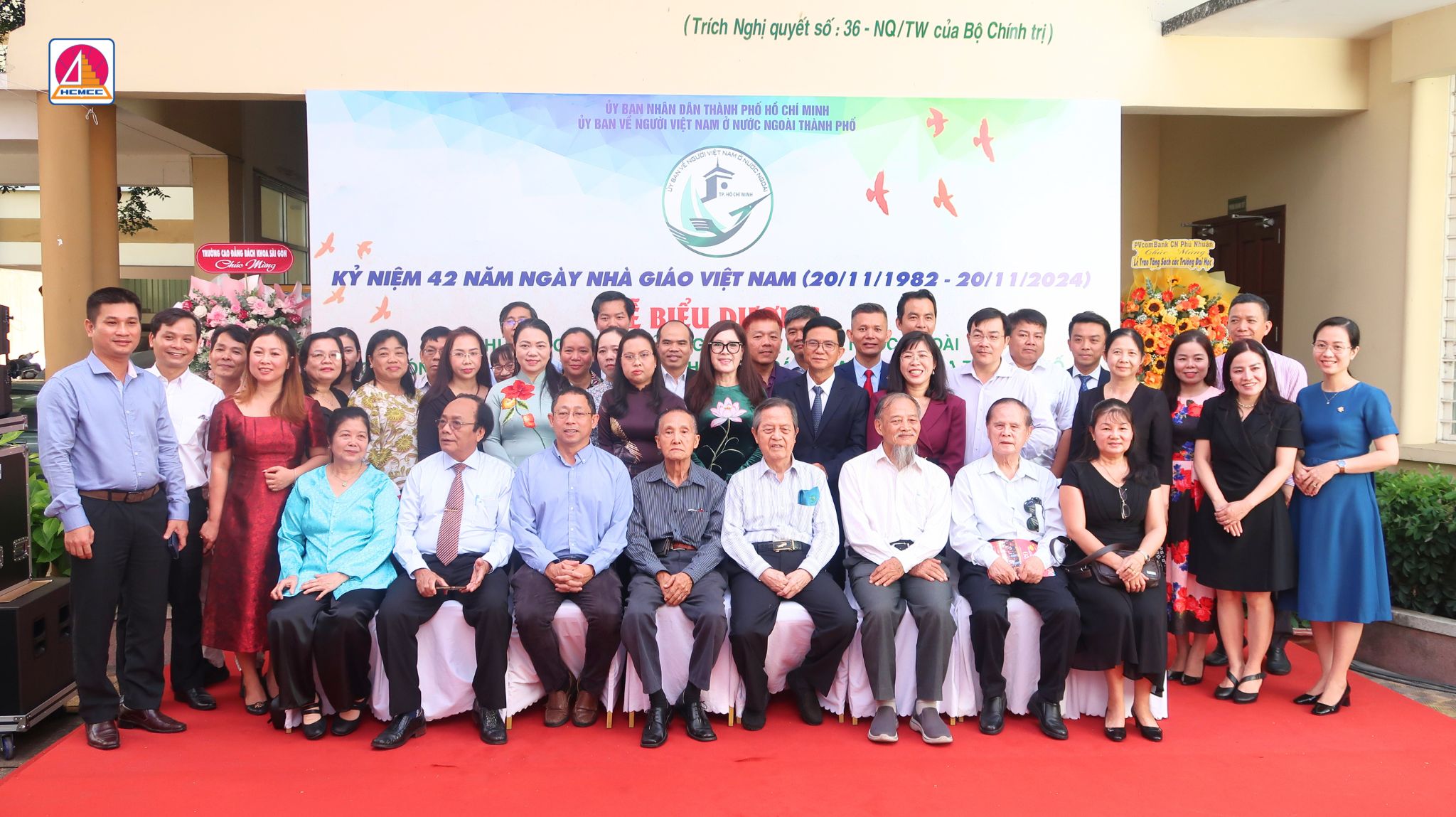 Trường Cao Đẳng Xây Dựng TP. HCM Tham Dự Lễ Biểu Dương Và Lễ Trao Tặng Sách