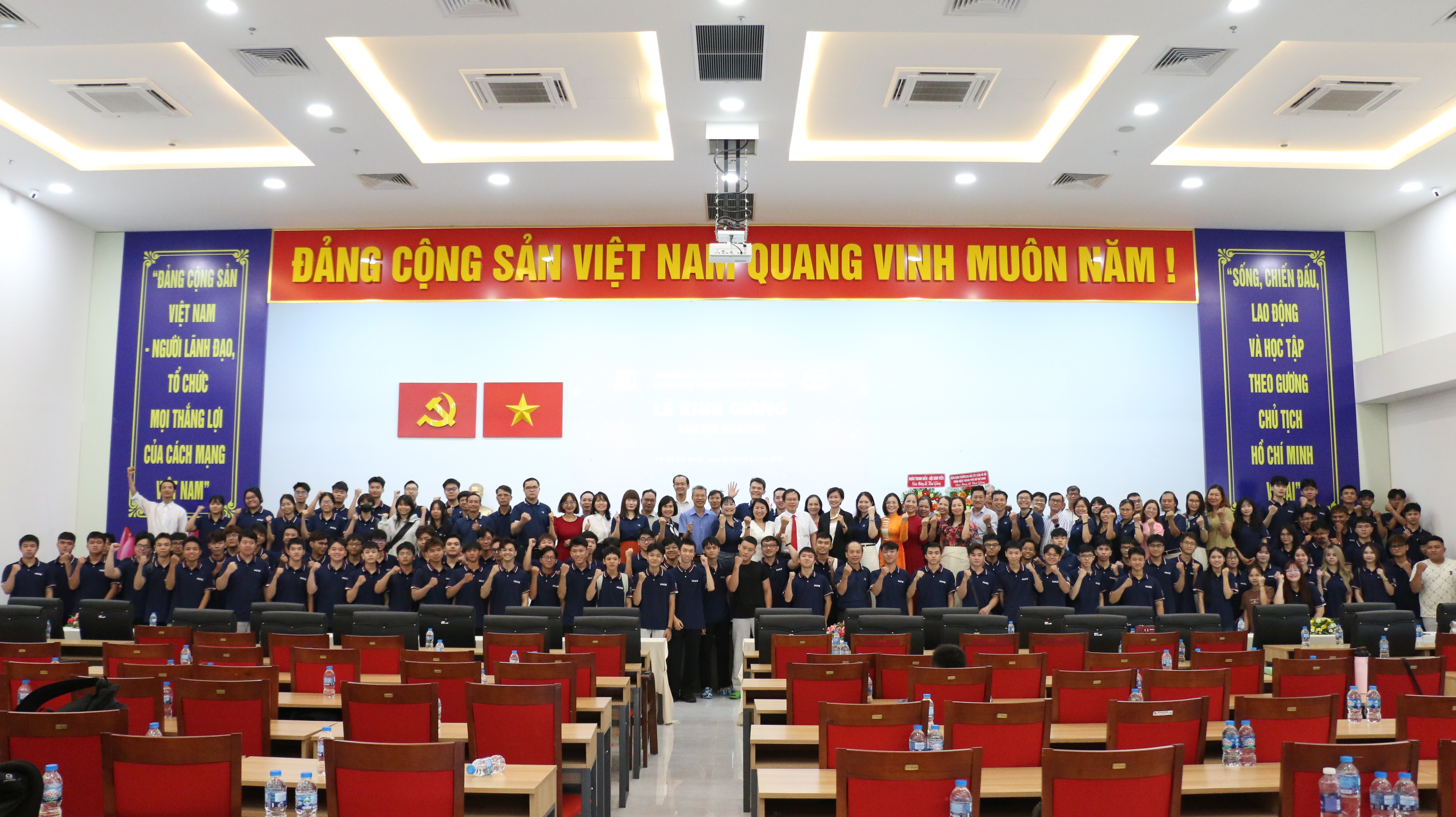 Trường Đại Học Xây Dựng Hà Nội - Phân Hiệu Tp. Hồ Chí Minh Tổ Chức Lễ Khai Giảng Năm Học 2026 - 2027