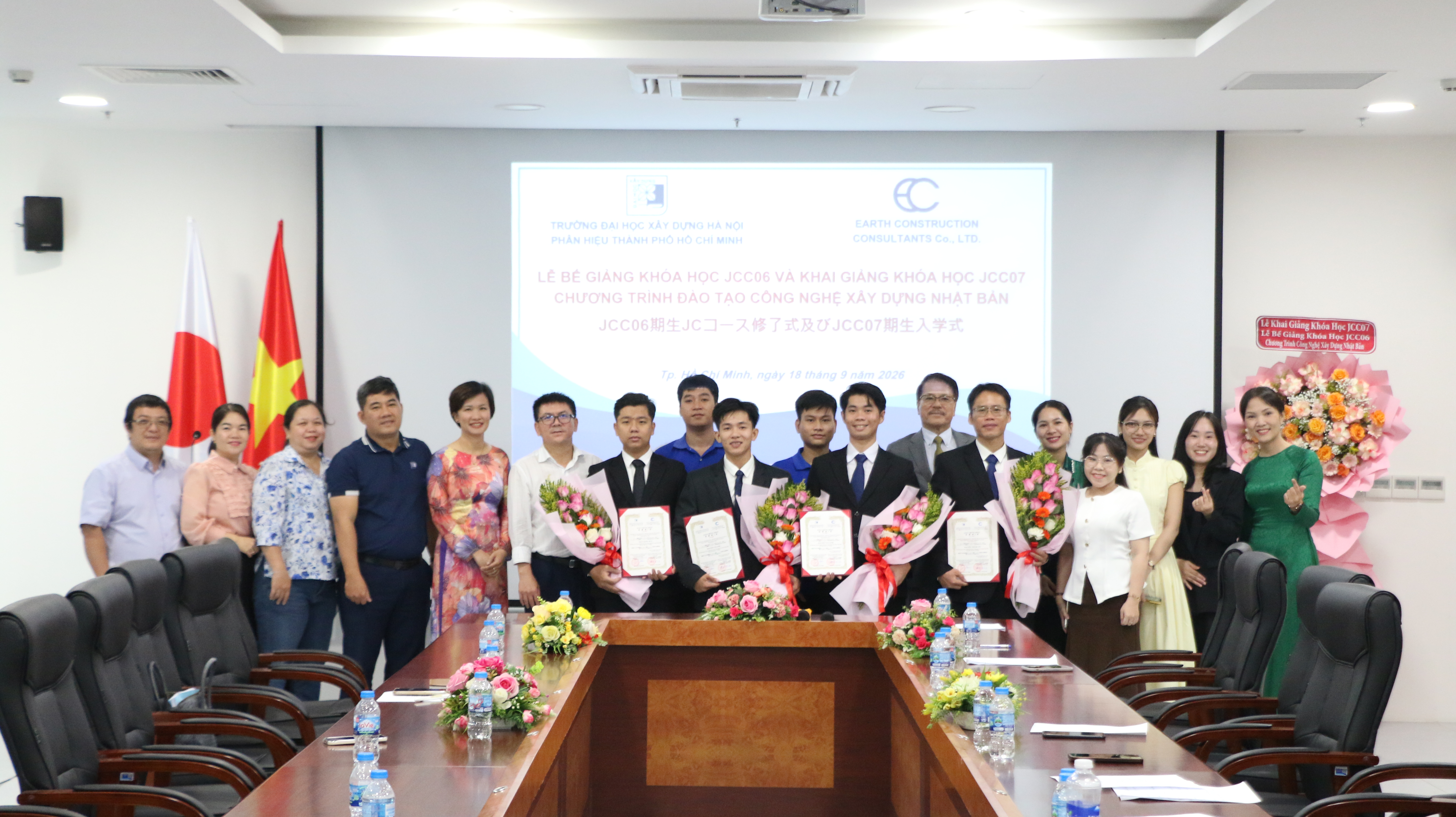 Lễ Bế Giảng Khóa Học JCC06 Và Khai Giảng Khóa JCC07