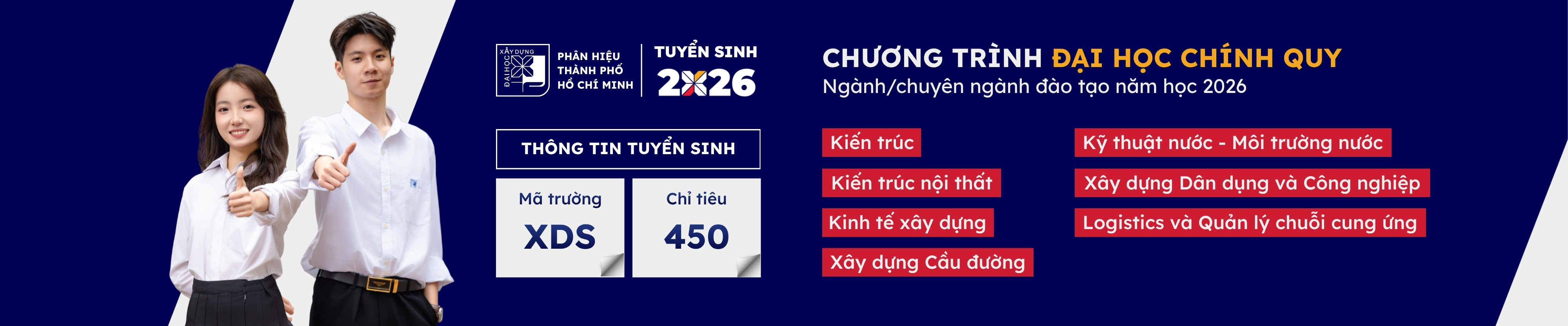 Tuyển sinh Đại học chính quy năm 2026